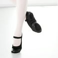 thumbnail image 2 of 1 par de zapatos de ballet para niñas, cómodos, transpirables, suaves, de cuero de PU, para danza y gimnasia (36), 2 of 8