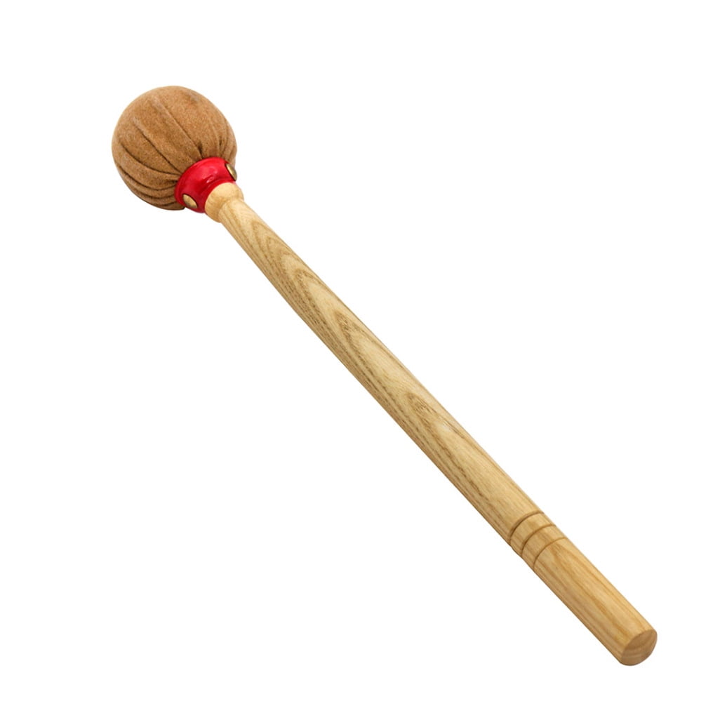 UPKOCH Percussion Bass Drumstick Coffee Cotton Cloth Head Maple Handle