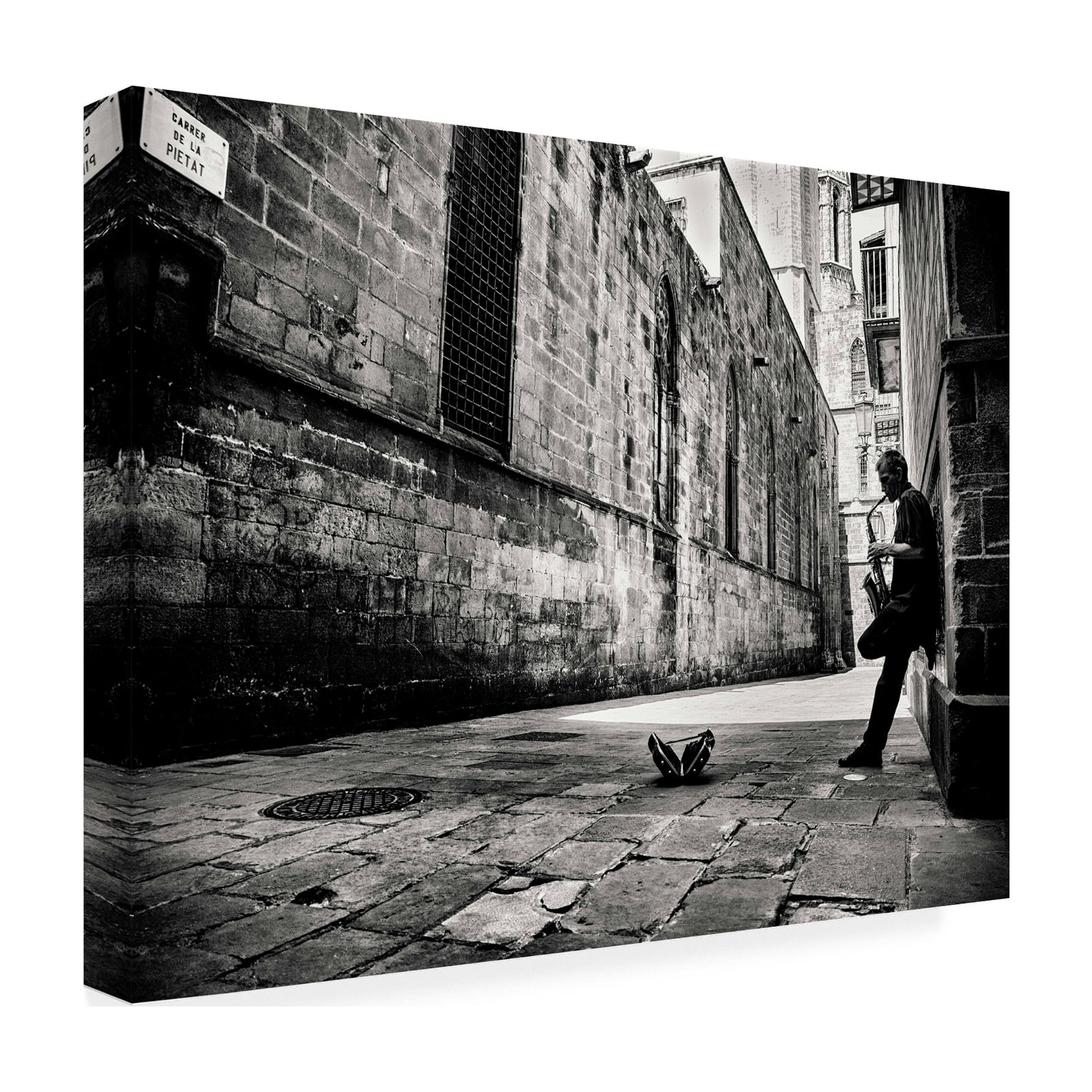 Gertjan Van Geerenstein 'Silent Street' Canvas Art
