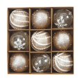 thumbnail image 1 of 9 bolas navideñas decorativas surtidas para árbol de Navidad Estilo C, 1 of 9