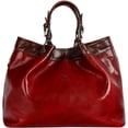 thumbnail image 1 of Bolso de cuero Time Resistance - Bolso con asa superior - Monedero de cuero de plena flor para mujer, 1 of 5