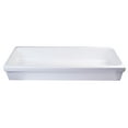 thumbnail image 4 of ALFI brand AB48TR 48" White Above Mount Fireclay Bath Trough Sink, 4 of 9