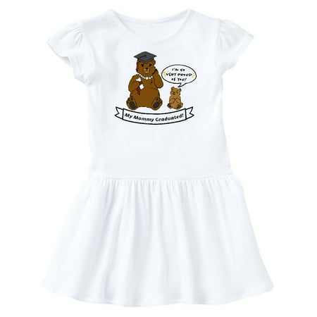 

Inktastic I m So Very Proud Of You-My Mommy Graduated Bears Gift Toddler Girl Dress