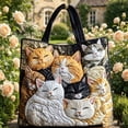 thumbnail image 1 of Bolso tote acolchado para mujer | Bolso de hombro estilo hobo vintage | Bolso de compras de gran capacidad | Bolso plegable suave para ir al trabajo, viajar y uso diario, 1 of 8