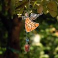 thumbnail image 5 of Metal Angel Wind Chime Hanging Decoration Ornament Bells Wing Angel Bell Decorative Hanging Bells, Gifts for Home Garden Decor Crafts, (Yellow), 5 of 5