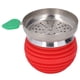 thumbnail image 4 of Cuenco para cachimba de silicona, cuenco redondo portátil resistente al calor de manzana, accesorios para cachimba con protector contra el viento, 4 of 5