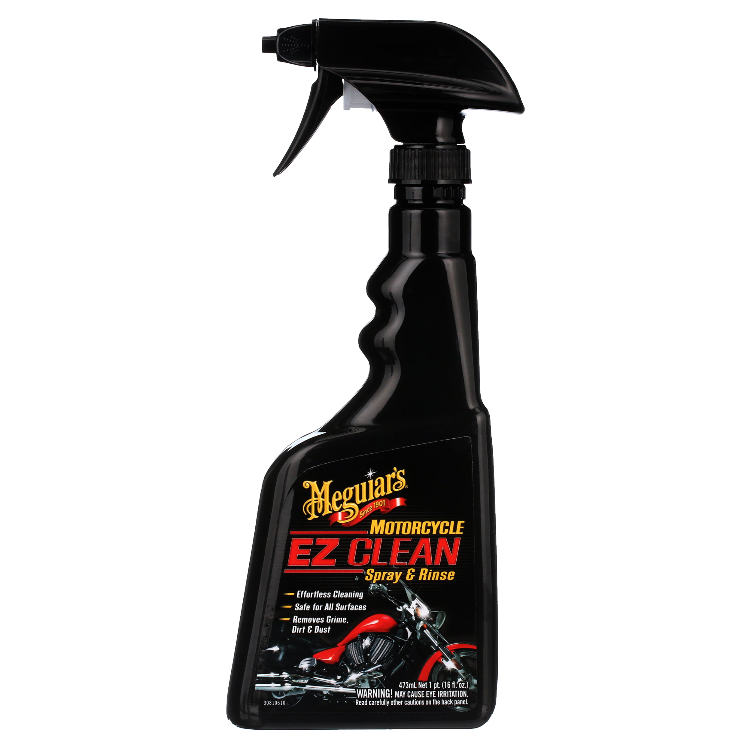 Meguiar's Motorcycle EZ Clean Spray and Rinse - Easy All-Surface Motorcycle  Cleaning, MC20016, 16 Oz 