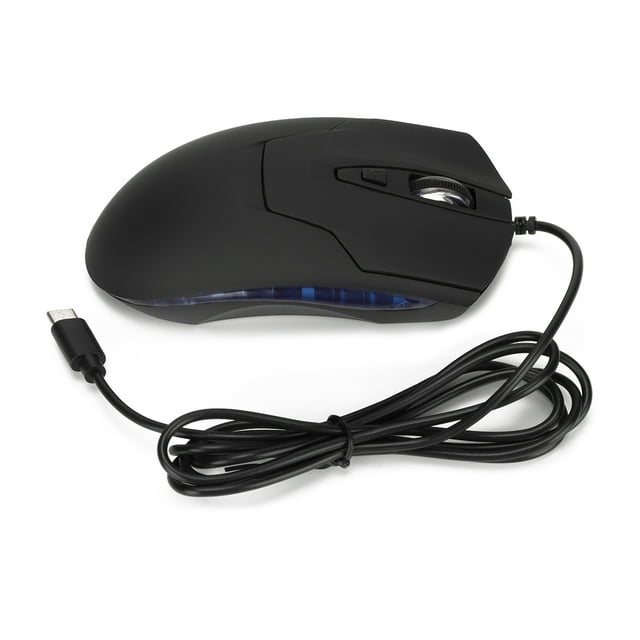 Oubit Wired Gaming Mouse,Wired Mouse Blue Backlit Computer Mice Wired Mouse Effortless Installation