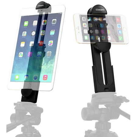 Adjustable Tablet Clamp Holder 2-in-1 Universal Phone iPad Tripod Tablet Mount for iPhone ipad Samsung,Fit 5