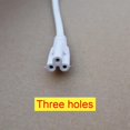T5 T8 LED Wire Connector Power Cord, 6Ft 3Pin LED Light Fixture