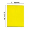 thumbnail image 2 of QARUN 20-Pack Double-Sided Sticky Insect Boards, Chemical-Free Attractant Stickers for Fruit Flies Gnats, Indoor Plant Pest Control Traps, 2 of 7