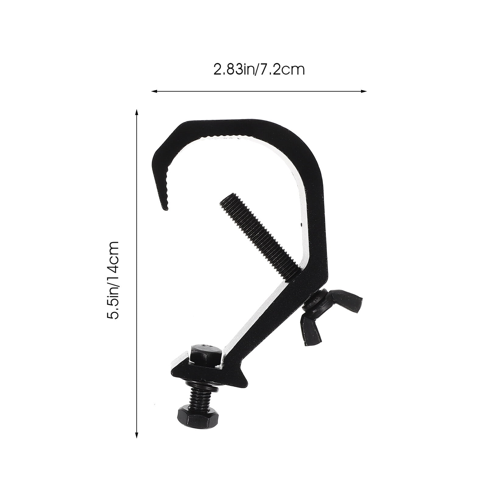 5pcs Stage Light Clamp Hooks Metal Stage Lamp Truss Clamp Hanger C