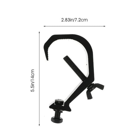 

5pcs Stage Light Clamp Hooks Metal Stage Lamp Truss Clamp Hanger C Clamps