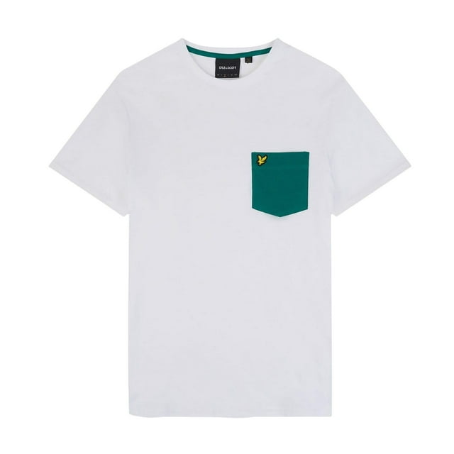 Lyle & Scott T-Shirt à Poche Contrastante pour Hommes