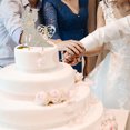 thumbnail image 2 of Maoww Mr. and Mrs. Love Wedding Cake Plaque Wedding Diamond, 2 of 9