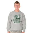 thumbnail image 5 of Iowa Map Shape Funny IA Corn Stalking Sweatshirt for Men or Women Brisco Brands S, 5 of 6