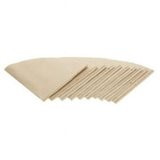 HIC Pour-Over Disposable Coffee Filters, Number 2-Size, Brews 2 to 6-Cups, Box of 100