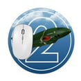 thumbnail image 2 of Thunderbird 2 Round Mouse Pad 1/4 Inch Thick, 2 of 2