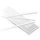 thumbnail image 2 of 100 Pieces Plastic White Cake Dowel Rods for Tiered Cake Construction and Stacking (0.4 Inch Diameter 12 Inch Length), 2 of 5