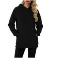 thumbnail image 2 of BLCHUNen Hoodies for Women Casual Pullover Sweatshirts with Pocket Fall Workout Gym Sports Long Sleeve Tops, 2 of 8
