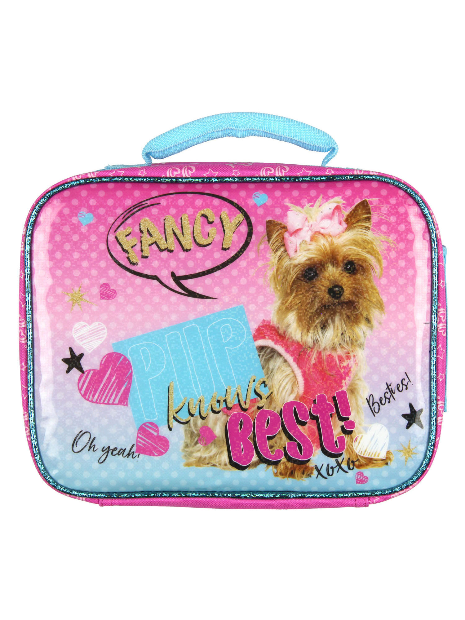 Jojo Siwa You Glow Girl Soft Kit Insulated Lunch Box Cooler 10"