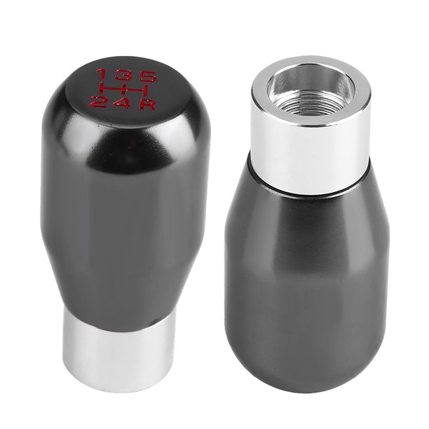 Perilla de cambio de marchas universal, perilla de cambio de marchas de aluminio universal de 5 velocidades, perilla de cambio de marchas para automóvil, rendimiento comprobado