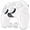 White, variant on PlayVital RunesEdition Purple Silicone Cover w/ Thumb Grips Touchpad D-pad Area Sticker for ps5 Controller