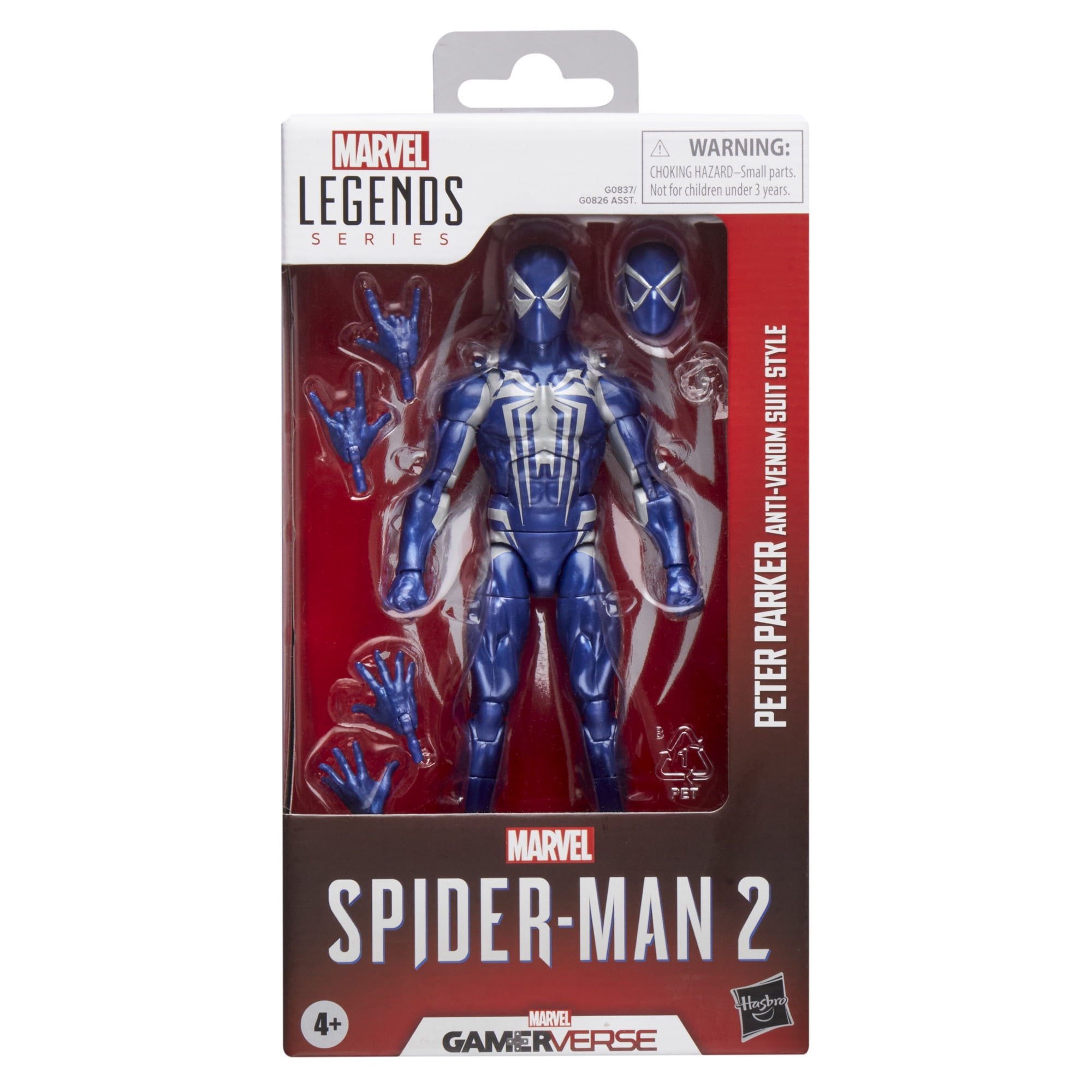 Hasbro Marvel Legends Spider-Man Figure, 6 inch, Gamerverse Anti