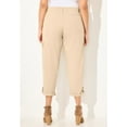 thumbnail image 2 of Catherines Women's Plus Size Petite Ari Performance Convertible Cargo Pant, 2 of 4