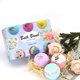 thumbnail image 2 of Set de regalo de 6 bombas de baño para bebés, niñas, mujeres y hombres. Sales de baño relajantes y blanqueadoras de piel, aceites esenciales orgánicos, 6 colores y 6 aromas., 2 of 8