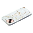 thumbnail image 2 of Dteck Case Compatible for iPhone 13 6.1 inch,Shockproof Flexible Soft Rubber Silicone TPU Stylish Marble Pattern Slim Cover. For iPhone 13,C, 2 of 5