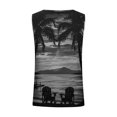 thumbnail image 5 of Titcea Womens Tank Tops Round Neck Sleeveless Summer Travel Graphic Tees Hawaiian Beach Holiday Palm Tree Printed T Shirts, 5 of 5