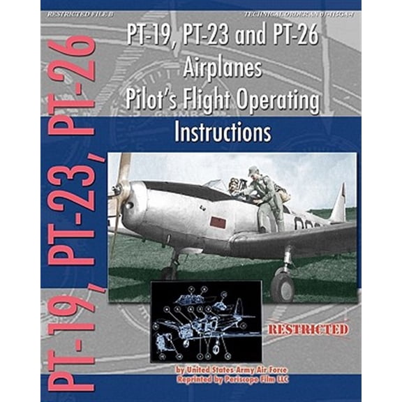 Pre-Owned PT-19, PT-23 and PT-26 Airplanes Pilot's Flight Operating Instructions Paperback