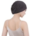 thumbnail image 3 of Turban Chapeau Multi-Usage Bonnet de Sommeil Créatif Chapeau de Chimiothérapie pour Patient Cancer, 3 of 5