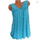 thumbnail image 1 of Camiseta sin mangas con cuello en V sin mangas, camiseta holgada de verano para mujer, azul claro, L Advancent AP001998-15, 1 of 5