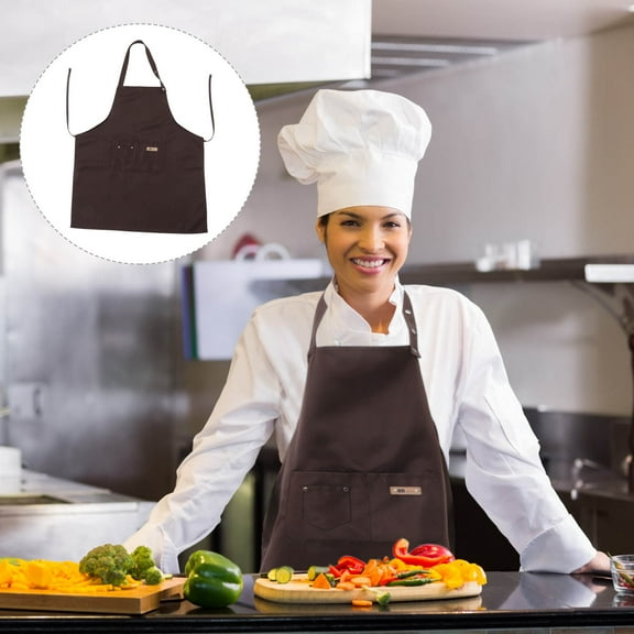 LABSERRON 1Pcs Apron for Adults with Easy to Clean Material 27x28in