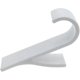 thumbnail image 4 of 6 Pieces Bath Hook Holder Plastic Heated Towel Rail Radiator Hooks Tubular Bath, 4 of 4