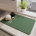 thumbnail image 1 of Estera de mesa de café de drenaje simple y moderno con barro de diatomeas de cuero, estera de café simple y aislante, 1 of 3