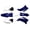 F, variant on Applies to Plastic Kit Fender Farings For TTR110 TTR125 Pit Dirt Bike Off Road Motorcycle Fit For Kayo CS110