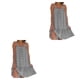 thumbnail image 2 of Qarigey Vestido bohemio elegante y cómodo para mujer Vestido maxi vintage Multifunción y elegante con hombros descubiertos Gris de moda S gris S 2Conjunto, 2 of 6