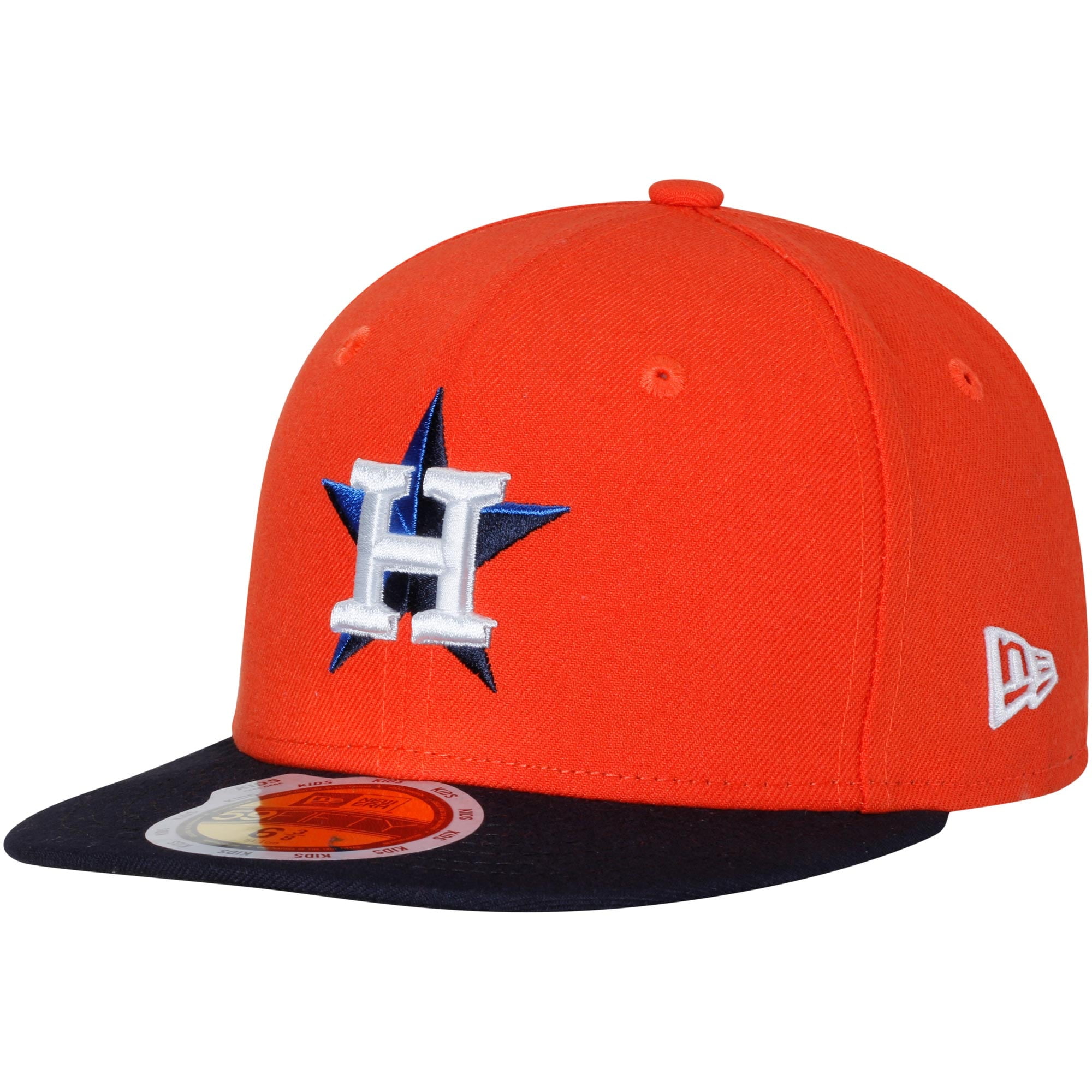 Houston Astros New Era Youth Authentic Collection OnField Alternate