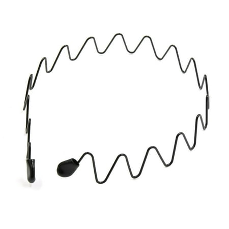 hair wavy hairband toothed headband hoop band metal head