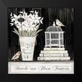 thumbnail image 2 of Jacobs, Cindy 20x20 Black Modern Framed Museum Art Print Titled - Amaryllis Still Life, 2 of 5