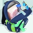 thumbnail image 5 of Backpack Kids Dinosaur Kids Backpack Lightweight Neoprene Cute Daypack for Toddlers Travel Dark Blue2 One Size, 5 of 8