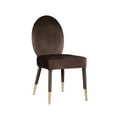 thumbnail image 2 of Chic Home Jerett Dining Chair Velvet Upholstered Set of 2, 2 of 5