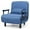 Blue, variant on Giantex Convertible Sofa Chair Bed, Folding Arm Lounge Couch Chair with Pillow, Sleeper Leisure Recliner for Living Room Home Office (Blue)