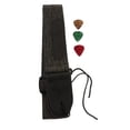 thumbnail image 1 of Correa de Suave Ajustable Bajo Guitarra Popular Accesorios para Músicos Producción Musical - Negro Negro oscuro Baoblaze Correa de guitarra eléctrica, 1 of 8