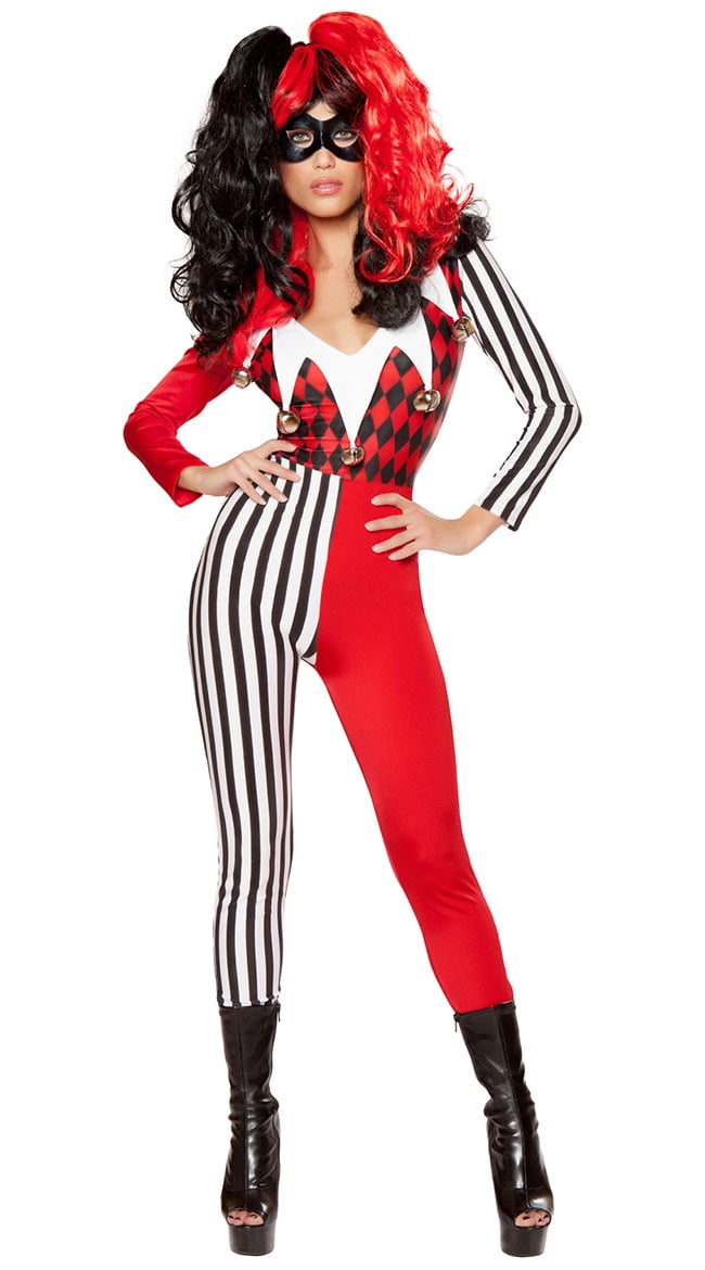 Mischievous Jester Costume, Sexy Jester Costume