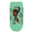 thumbnail image 3 of Disney Princess Girls No-Show Socks, 6-Pack, Sizes S-L, 3 of 10