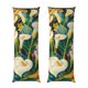 thumbnail image 1 of Balery Tropical Floral Jungle Funda Protectora para Almohada Corporal de Algodón Hipoalergénico con Cierre(55 x 21 pulgadas), Almohadas No Incluidas, 1 of 7